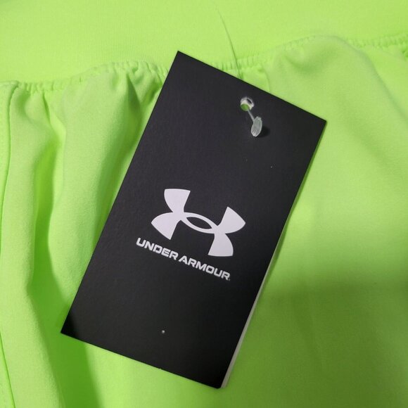 Under Armour Running Shorts Mens Size XXL 2XL UA Run up the Pace 7" Yellow NWT - Picture 2 of 12